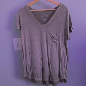 super comfy olive green blouse